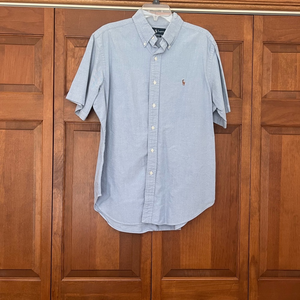 Ralph Lauren Light Blue Casual Button Down Shirt